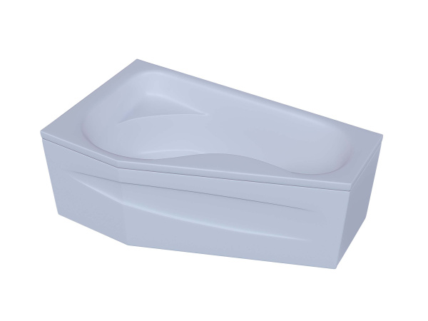 Акриловая ванна Aquatek Медея 170x95 асимметричная, левая, с каркасом, без гидромассажа