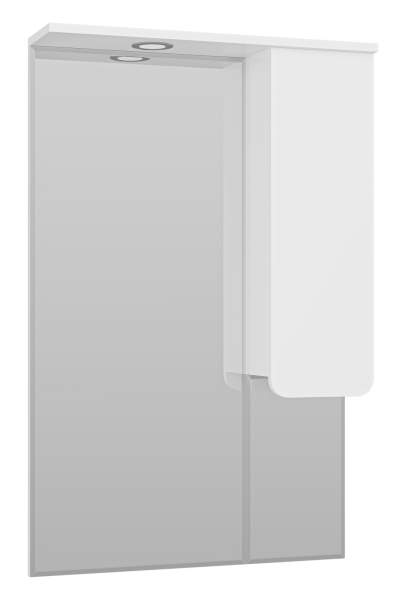 Зеркальный шкаф Misty Чегет 65 правый