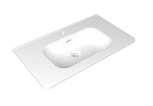 Раковина Rondy 81 (810х460х155) керамика мебельная