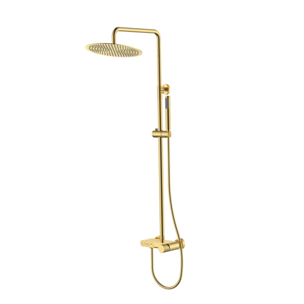 Стойка для душа STICK GOLD SPIRALE