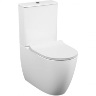 VITRA Norm Blanc Унитаз, сид. термопла. с микрол., мех.смыв. 3/6 л, вып. под углом 45 9837B099-7201