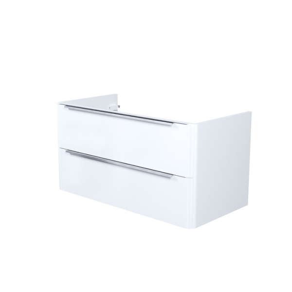 Тумба подвесная, 100 см, белый, Cloud X, IDDIS, CLX10W0i95 подходит умыв. 0171000i28