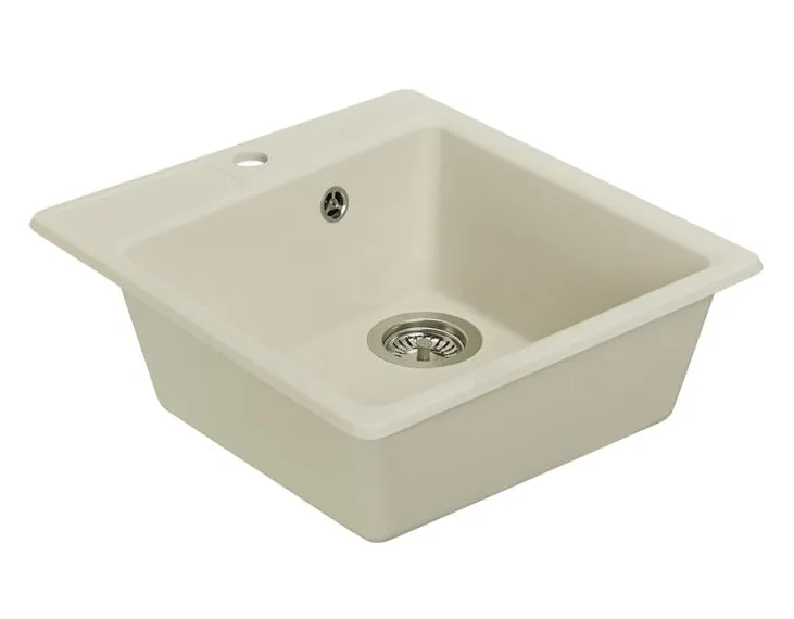 Кухонная мойка AQUATON Парма 510х470х175мм., цвет жемчуг () 1A713032PM240