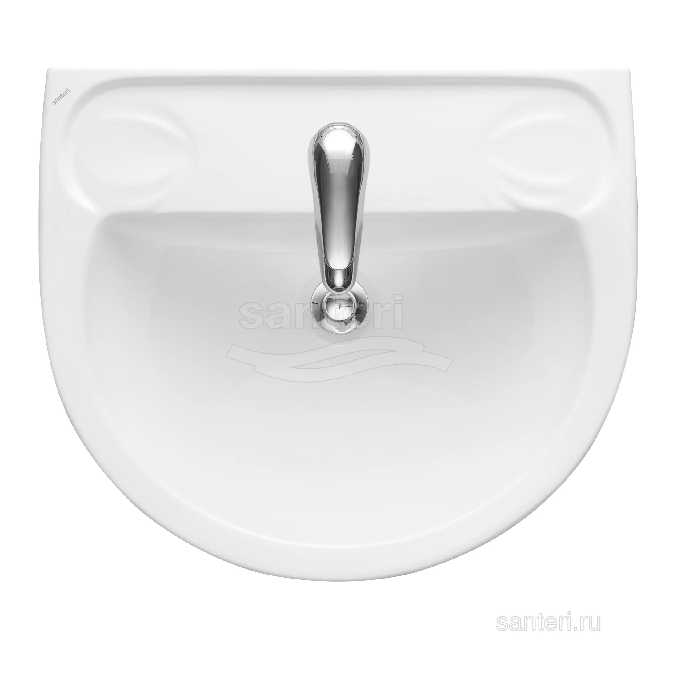 Раковина Santeri Лотос белый 131106S0010B0 в магазинах СантехГид