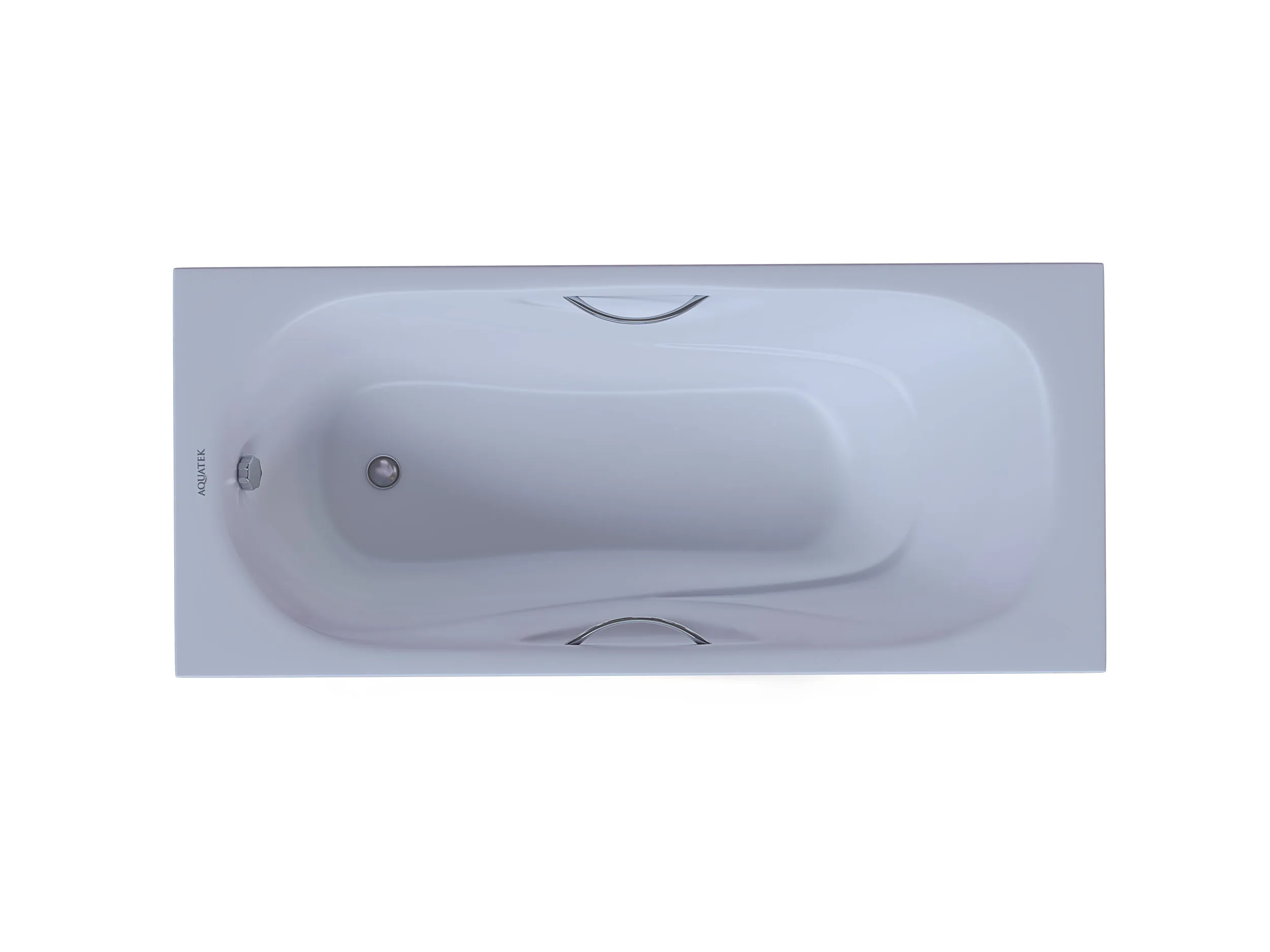 Ванна чугунная Aquatek Гамма 150x75 с ручками AQ8050FH-00