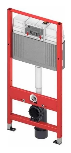 Инсталляция TECE 4 в 1 с подвесным унитазом Aquatek ЛИБЕРТИ с микролифтом, панель смыва хром