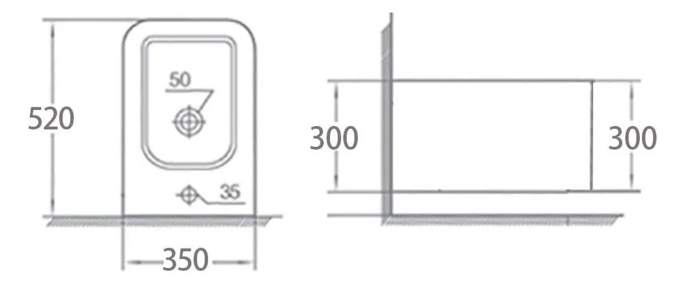Биде подвесное Mane Белый матовый