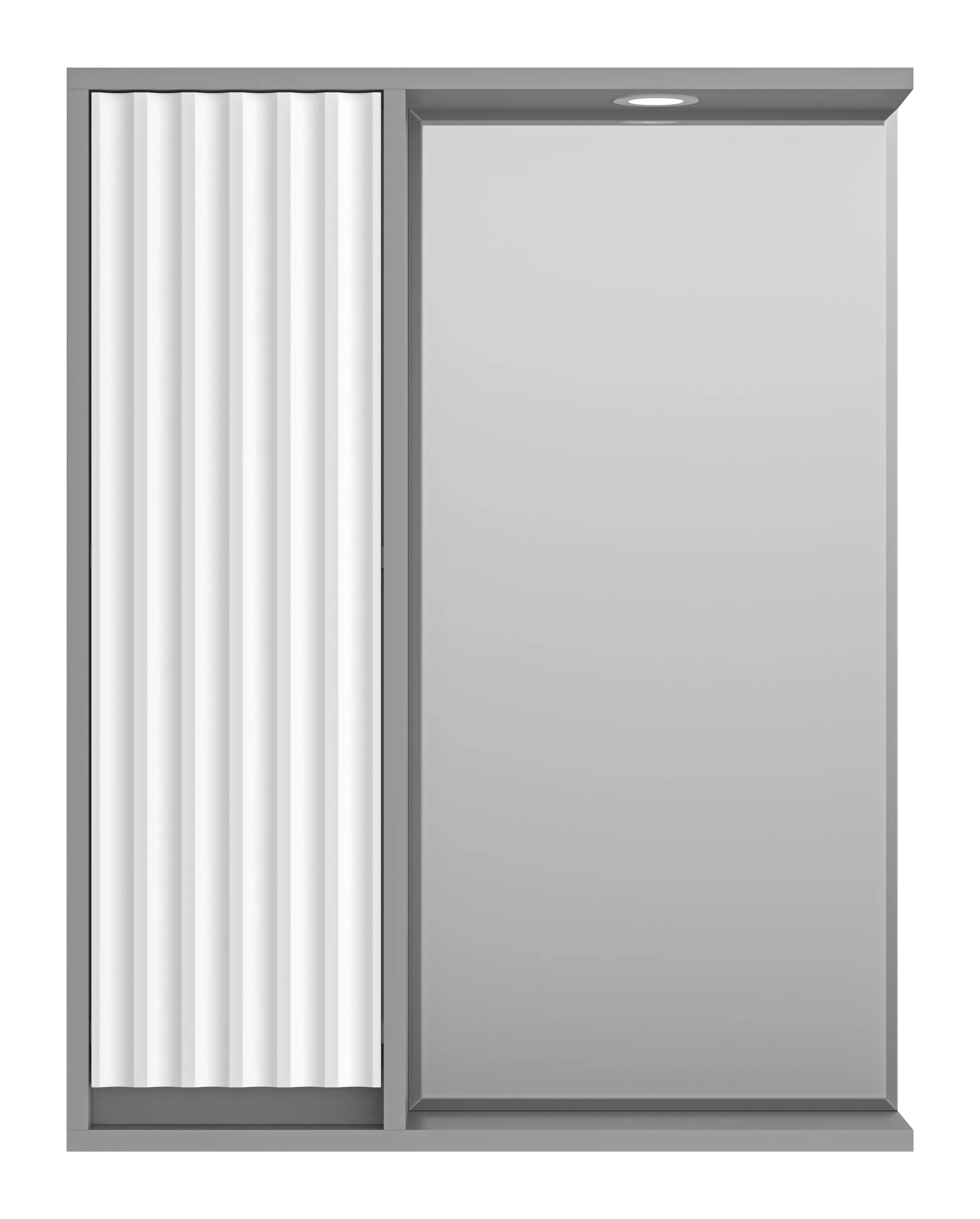 Зеркало-шкаф BALATON - 65 левый, комбинированный