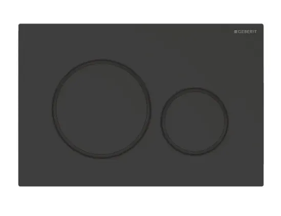 Клавиша смыва Geberit Sigma 20 Черный матовый 115.882.16.1