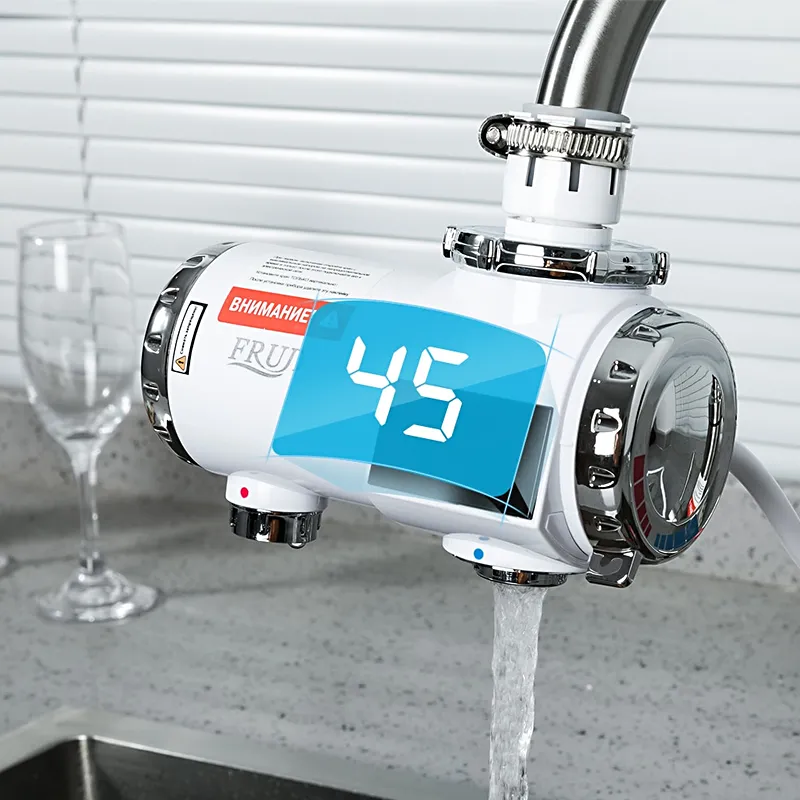 Смеситель-водонагреватель белый FRUD R82010