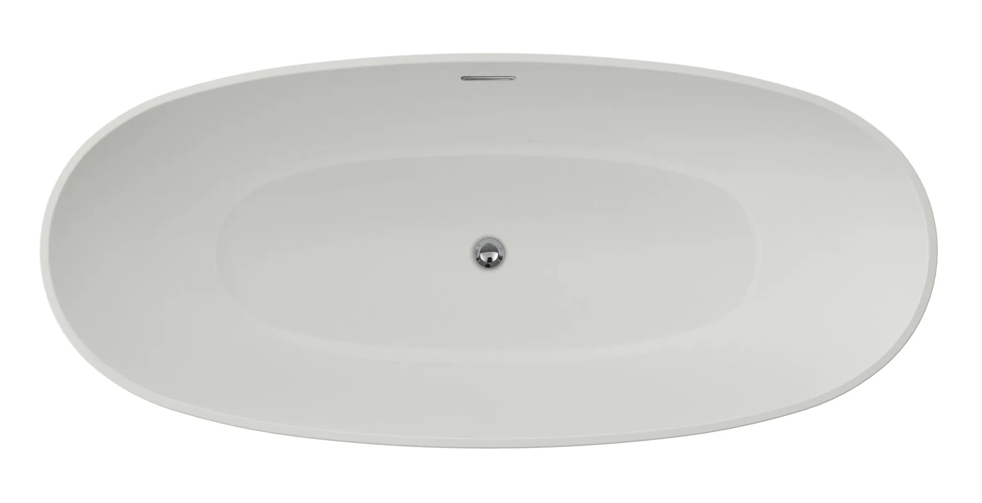 Ванна акриловая Azario DARWIN 1700х750х600 отдельностоящая, в комплекте с сифоном и металлической рамой, цвет белый (DAR17075)