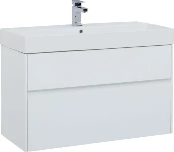 Тумба под раковину Aquanet Бруклин 100 белый
