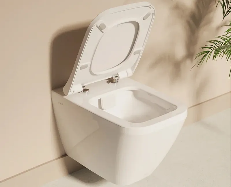 Унитаз подвесной Integra Square 54 см, безободковый 7082B003-0075