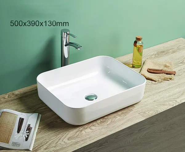 Раковина Azario накладная 500х390х130 белая (AZ-78109) в магазинах СантехГид