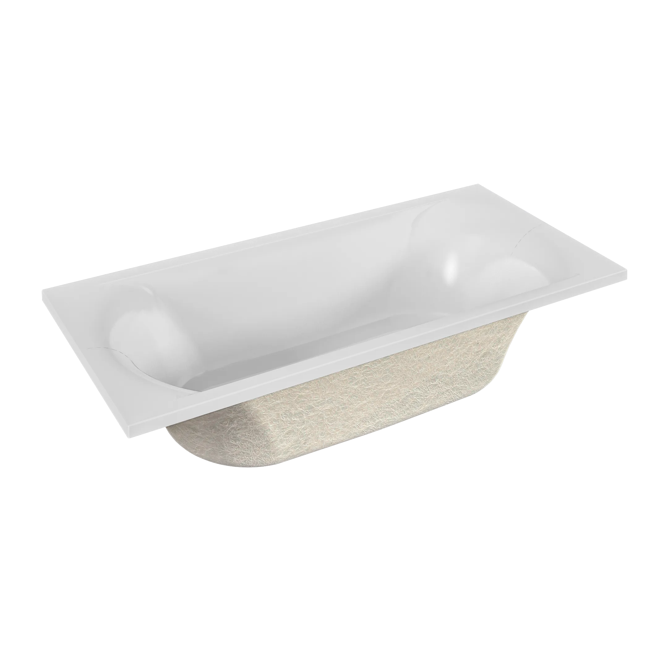 Ванна акриловая Marka One ESMA MG 190х90 Прямоугольная белая 01эс1990