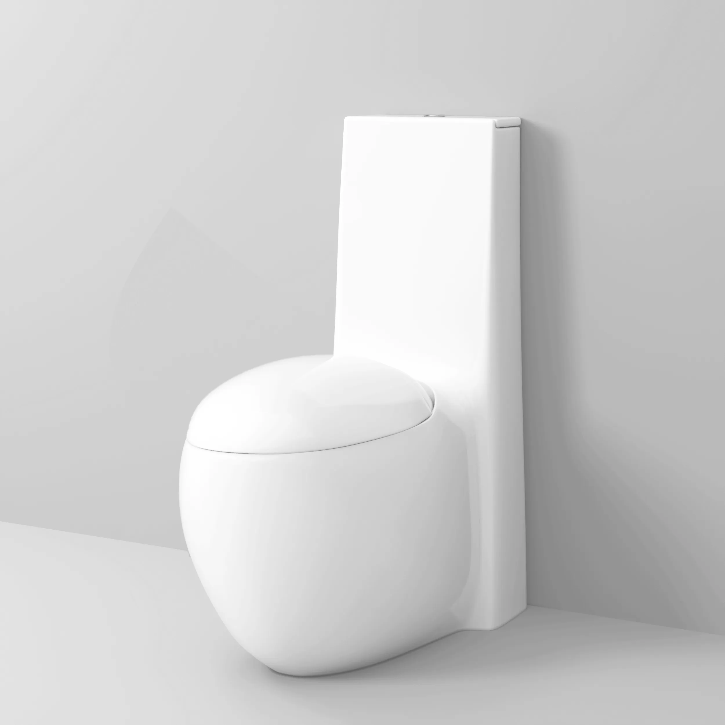 Унитаз Solis (690х420х880) моноблок напольный с толстой крышкой, 1 место GR-4424