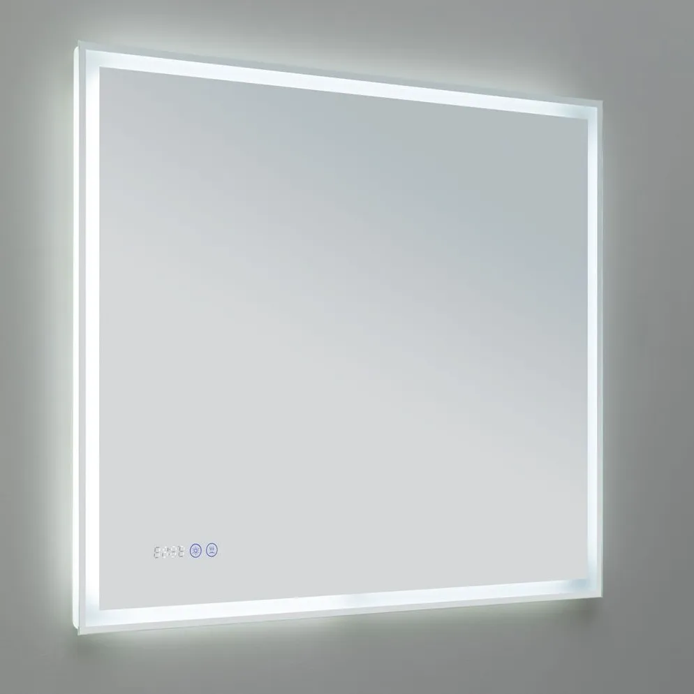 Зеркало Aquanet Оптима 90 с LED подсветкой 