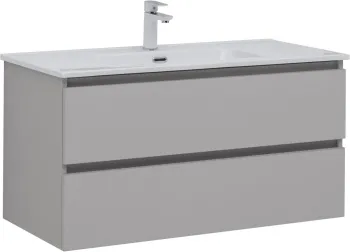 Тумба под раковину Aquanet Вега 2.0 100 бежевый