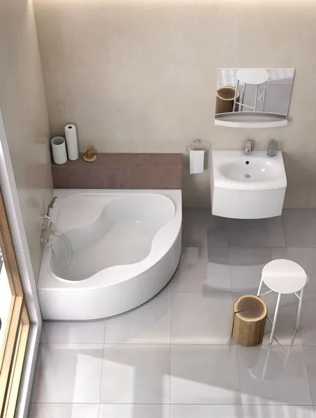 Ванна акриловая Ravak GENTIANA 140 x140 белая