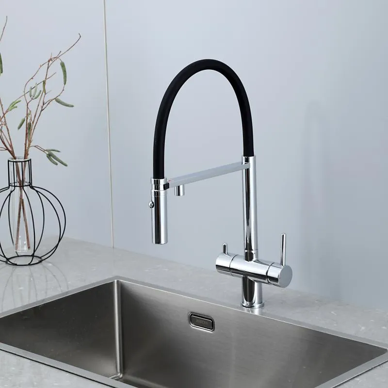 Смеситель для кухни c фильтром для питьевой воды GAPPO G4397-80