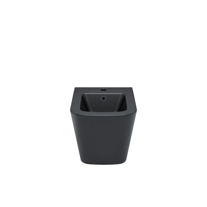 Подвесное биде чёрное матовое, Bild, IDDIS, BILRB02i82