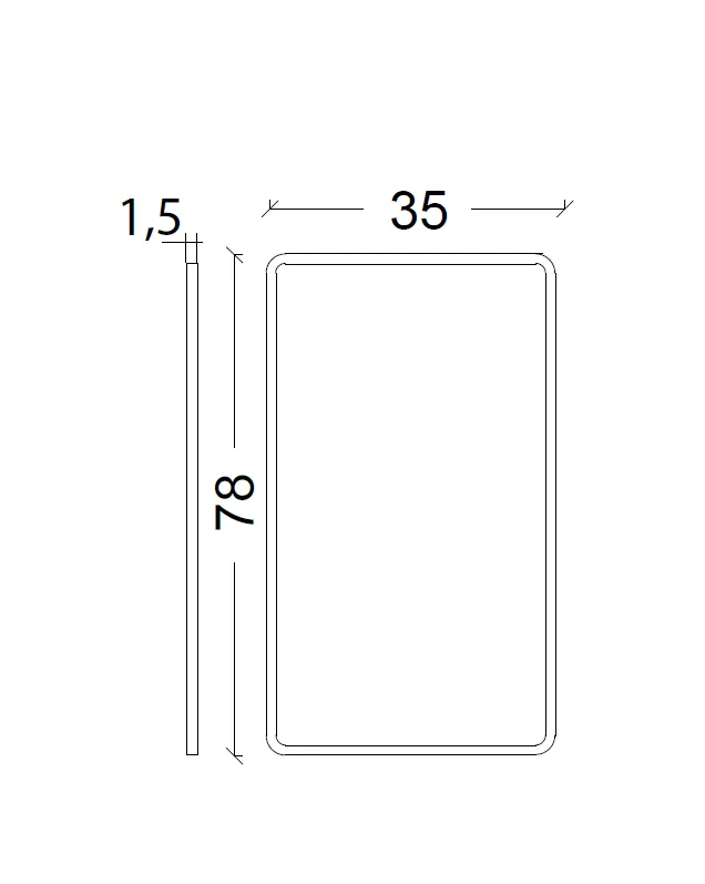 Ножки для тумбы Vallessi 60 нерж. сталь белые (пара)