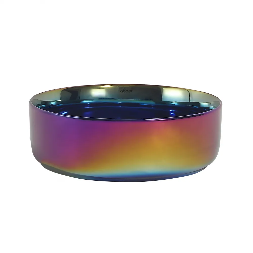 Раковина накладная ABBER Bequem AC2108Regen хамелеон в магазинах СантехГид