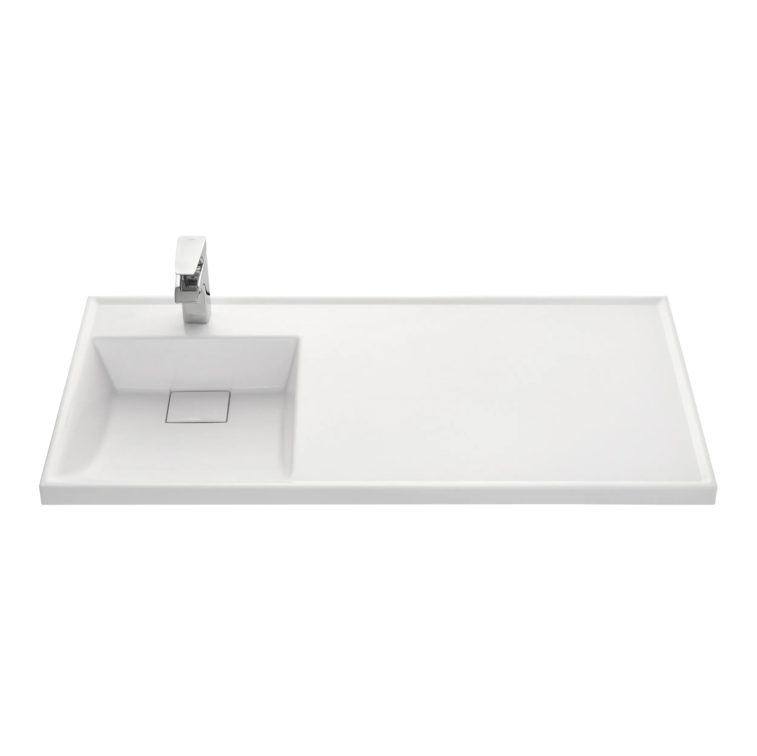 Раковина AQUATON Лондри 1050 белая левая 1A72833KLH01L в магазинах СантехГид