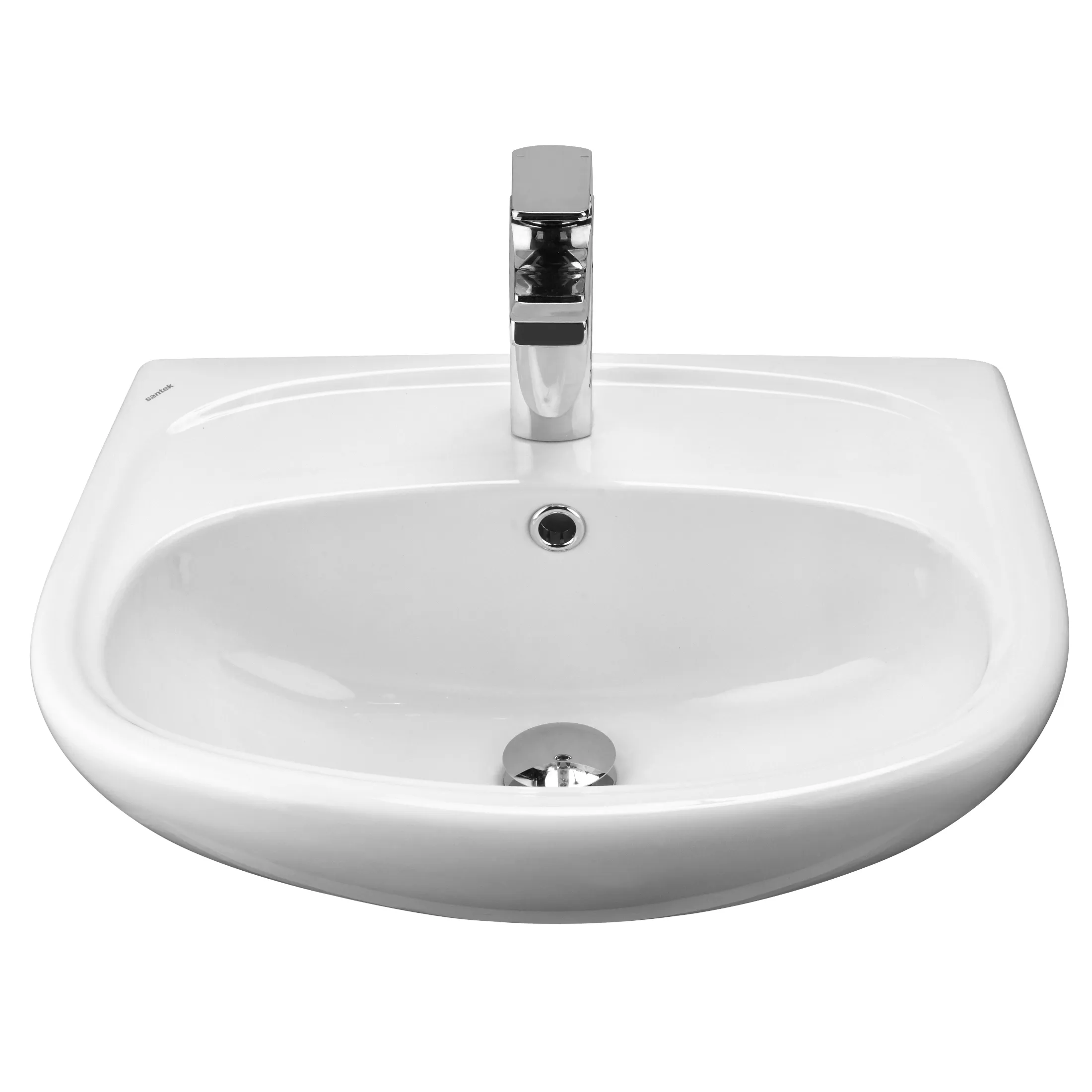 Раковина Santek Анимо 55 отверстие под смеситель 1WH110502 в магазинах СантехГид