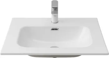 Раковина Aquanet Flat 60 белая матовая