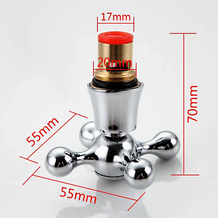 Маховик с кран-буксой крест FRAP F0008