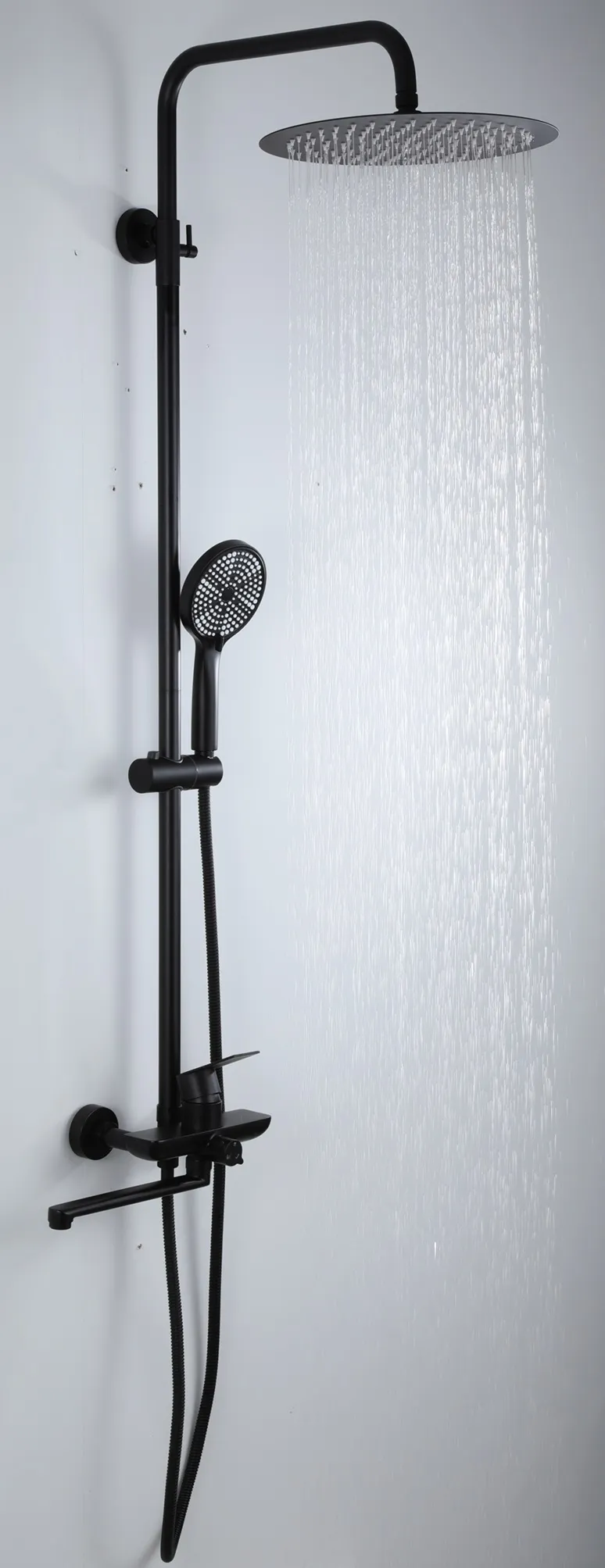 Душевая система черная FRAP F24806-6