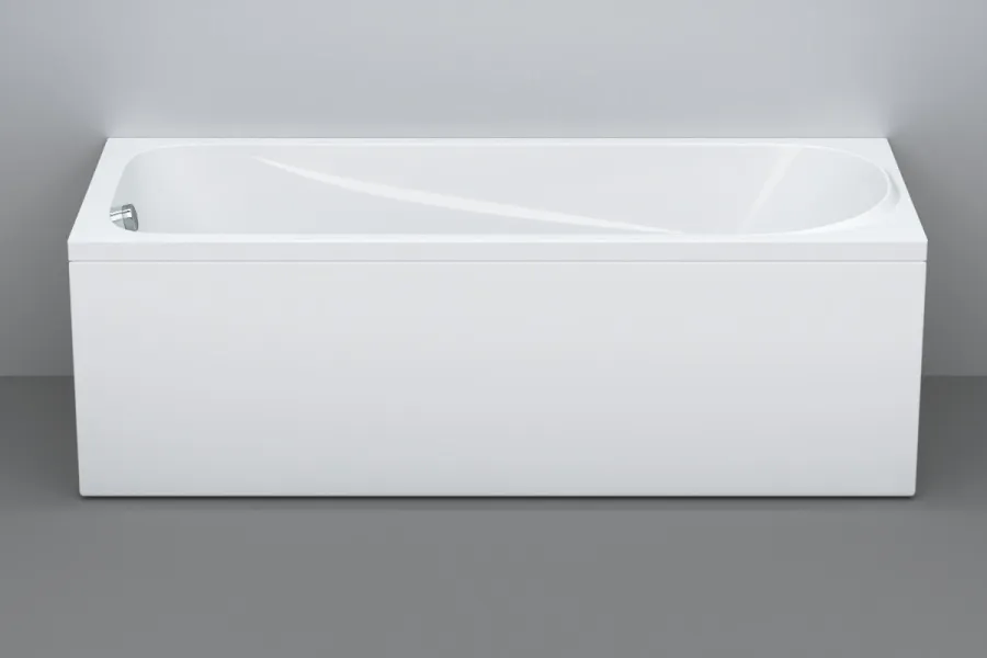 W75A-150-070W-KL Sense Ванна 150x70, каркас, слив-перелив, комплект