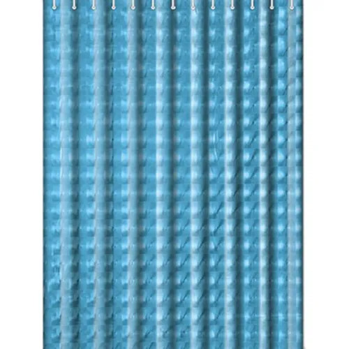 Шторка для ванны Frap 3D 180*200 голубая F8752
