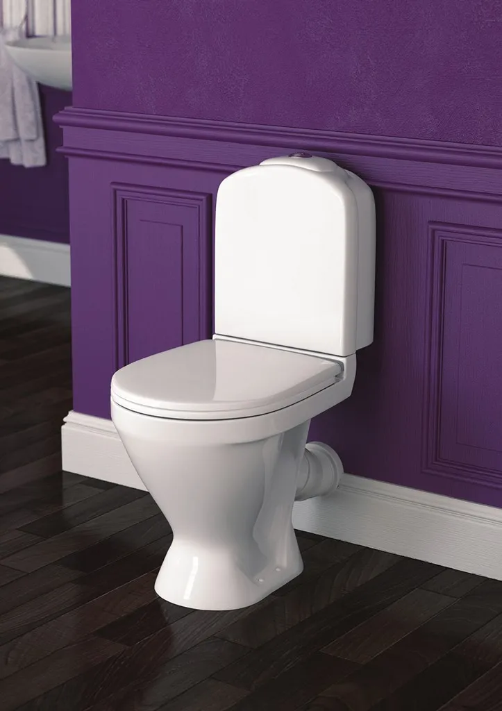 Унитаз-компакт Sanita Luxe Classic с сиденьем Soft Close CSCSLCC01040611