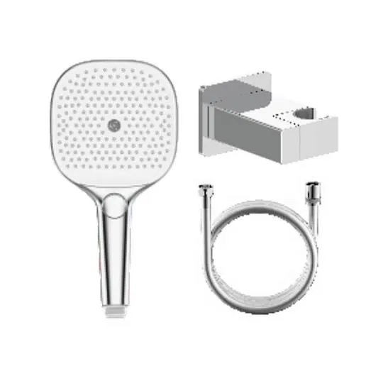 Держатель для душевой лейки + душевая лейка - 3 режима + душевой шланг 1.5м RAGLO R476.41