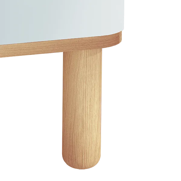 61069 Sento Комплект из 4-х ножек цвет светлый дуб VITRA