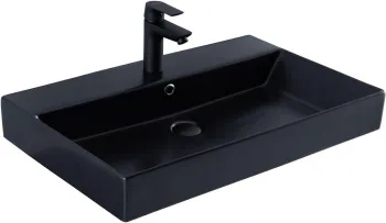 Раковина Sanovit Slim Synergy 70 17070 черный матовый