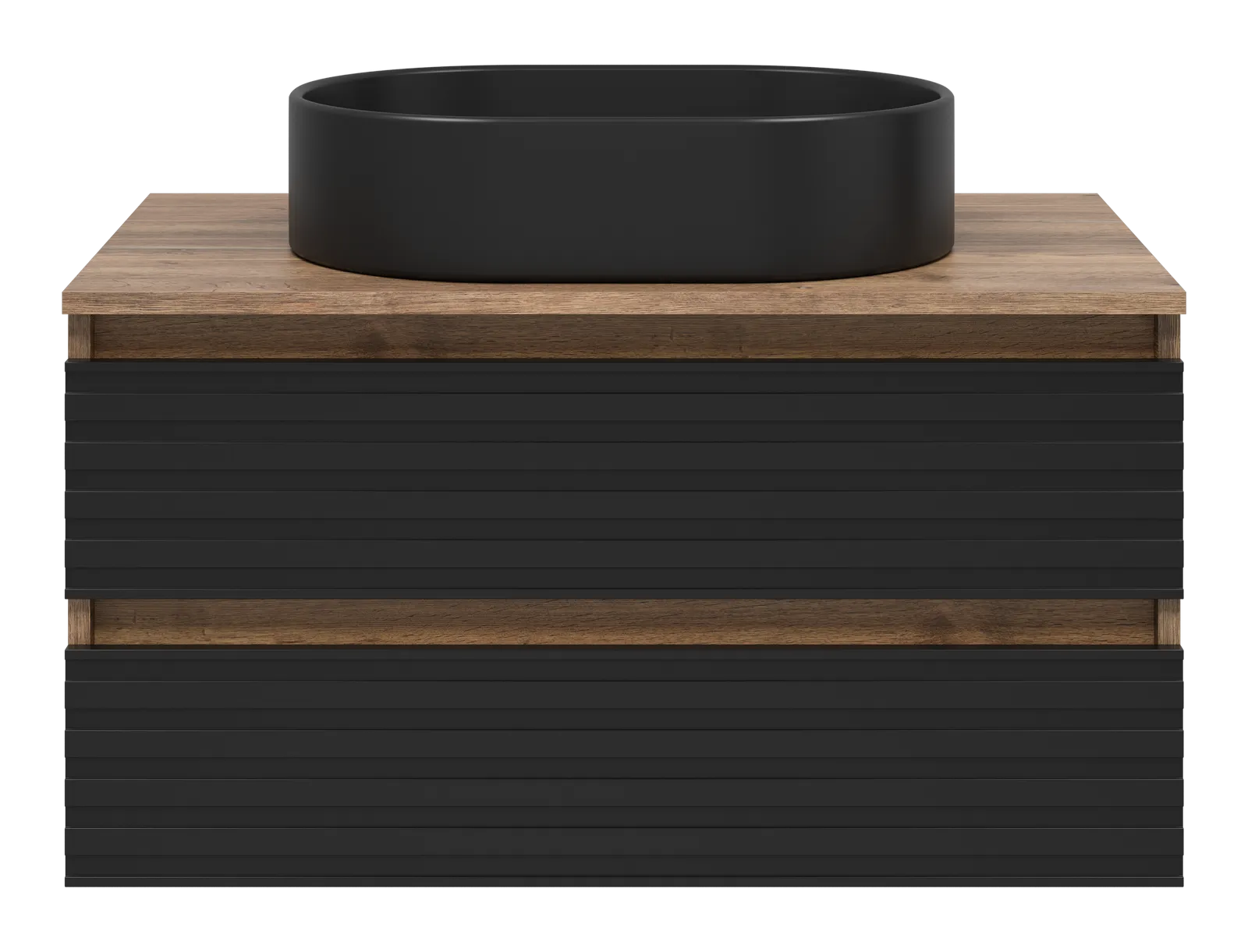 DAKOTA - 80 Тумба подвесная 2 ящ. + раковина