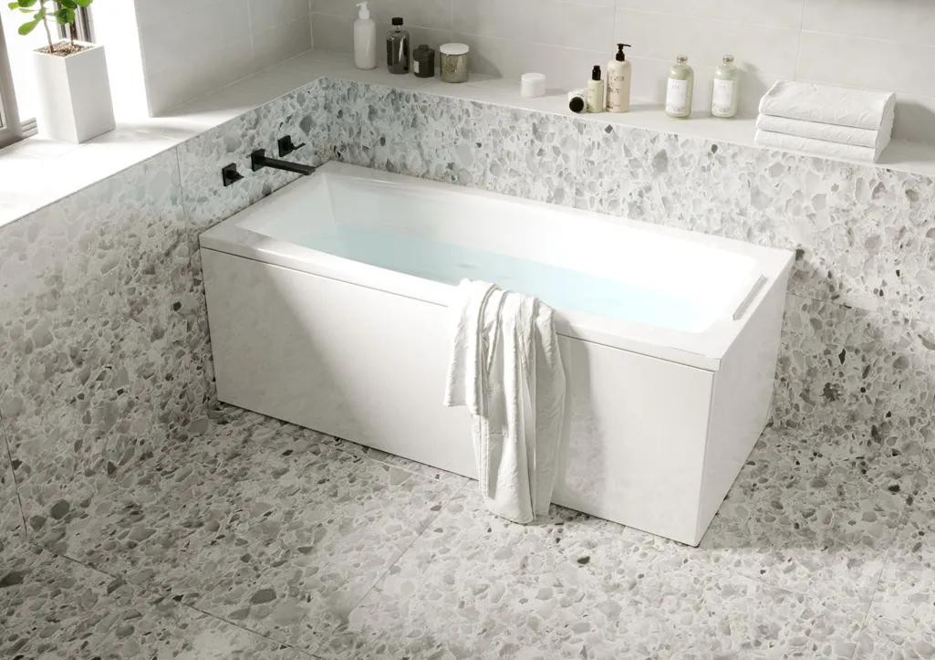 Ванна акриловая Marka One AELITA MG 165х75 Прямоугольная белая 01ае1675