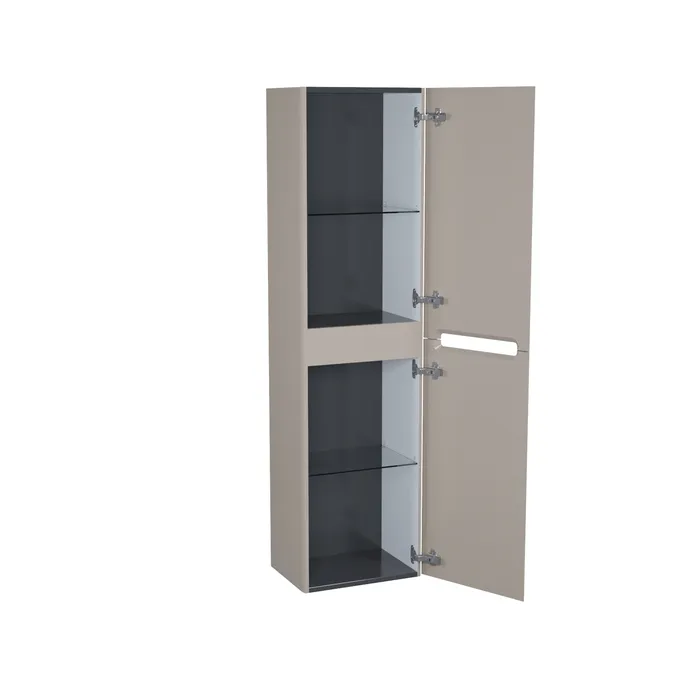 Пенал подвесной, 40 см, капучино, Edifice, IDDIS, EDI40C0i97