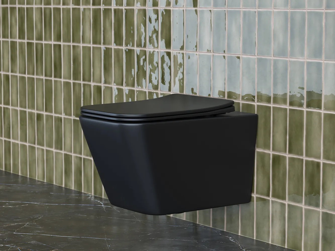 Подвесной унитаз Metric Rimless