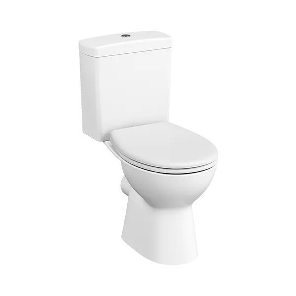 Унитаз напольный безободковый S10 SmoothFlush c термопластовым сиденье 9864B003-7201