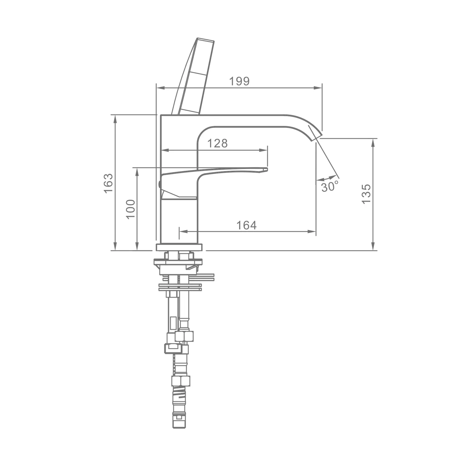 Смеситель Raglo для ванны на борт ванны R02.31.03