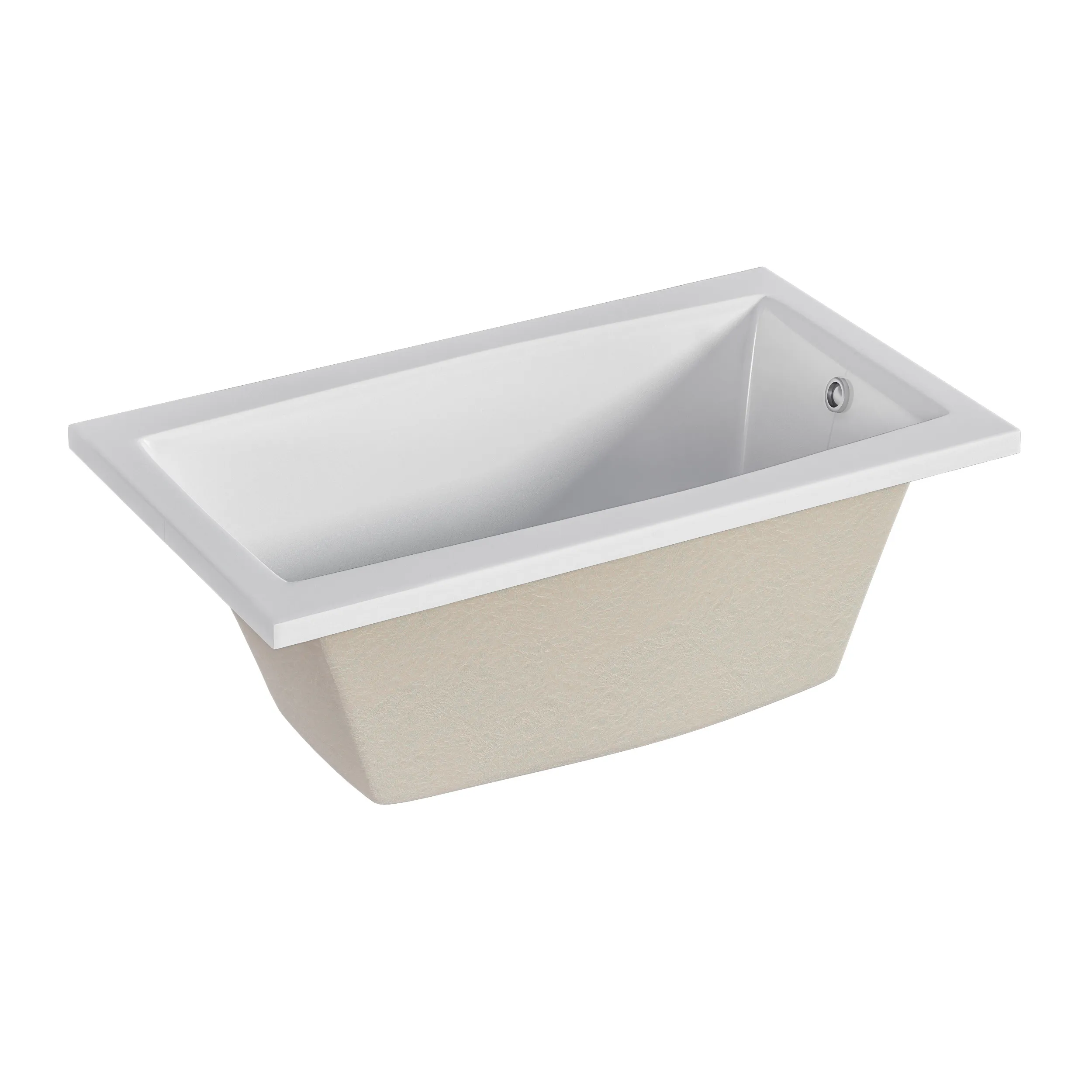 Ванна акриловая Marka One VIOLA 120х70 Прямоугольная белая 01ви1270