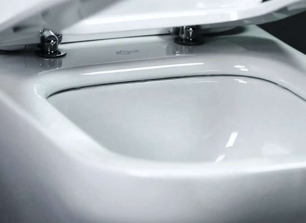 TESI AquaBlade® Подвесной унитаз, без сиденья и крышки,с крепежом (для полностью скрытого м T007901