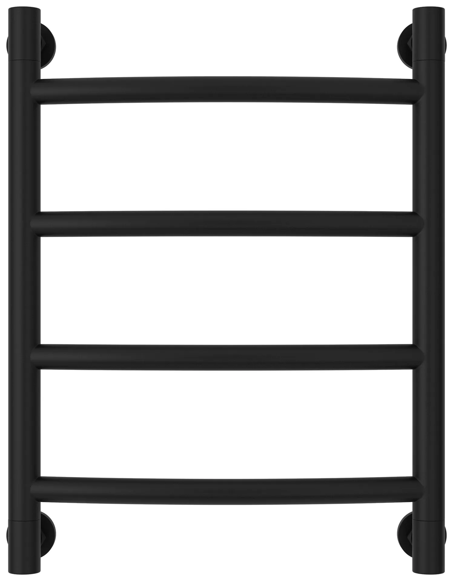 Водяной полотенцесушитель Сунержа "ГАЛАНТ+" 500х400 (Матовый чёрный)