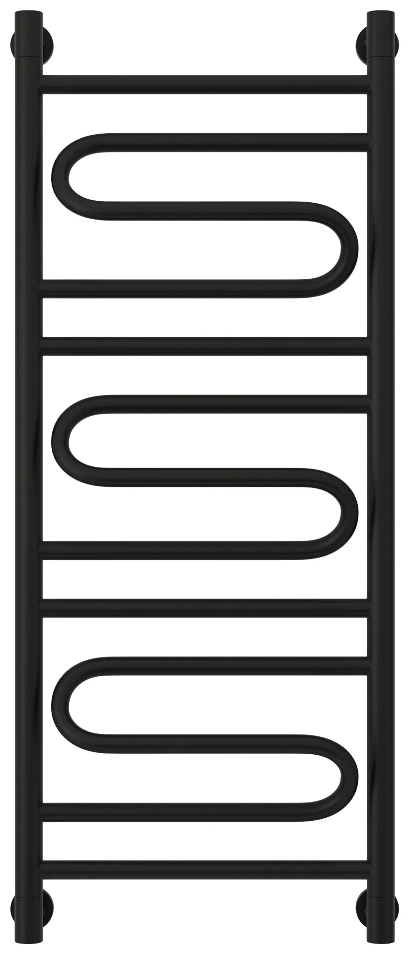 Водяной полотенцесушитель Сунержа "ЭЛЕГИЯ+" 1000х400 (Матовый чёрный)