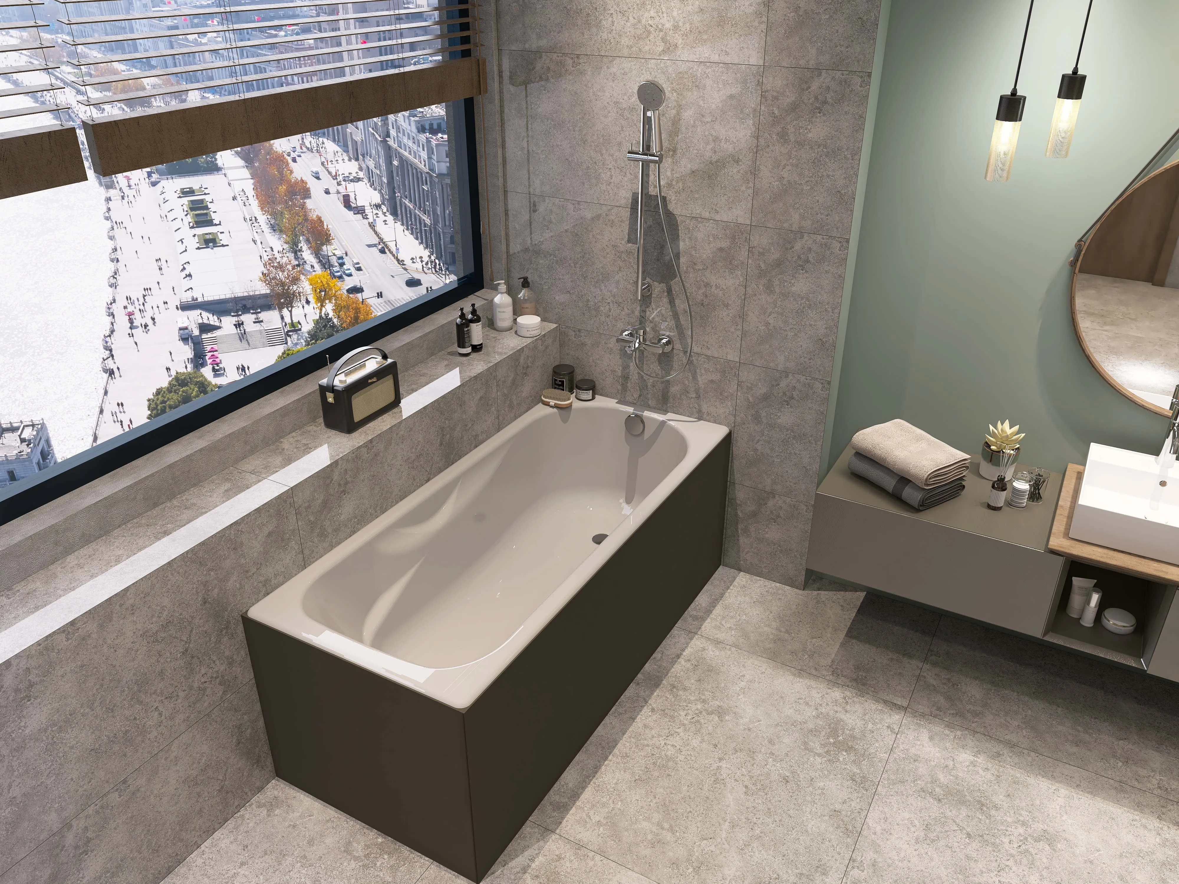 Ванна чугунная Wotte Comfort 1700х750х462 (БП-э00д1474)