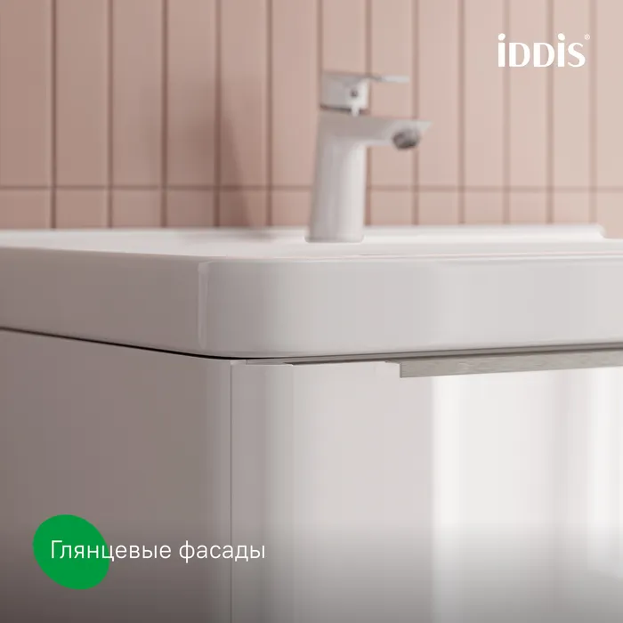 Тумба подвесная, 80 см, белый, Cloud X, IDDIS, CLX80W0i95 подходит умыв. 0178000i28